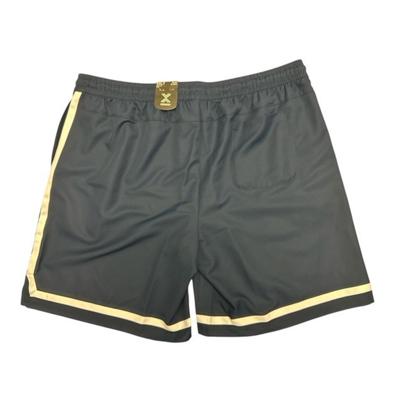 Xersion 3XLT Shorts Navy Blue Woven Stretch Easy Care 10" Inseam Hits Above Knee - Picture 5 of 5